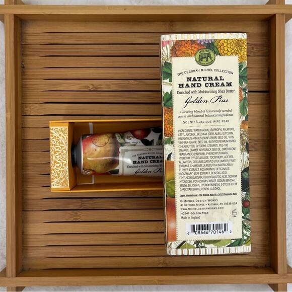 Deborah Michel Collection Natural Hand Cream  Golden Pear New - Picture 2 of 7